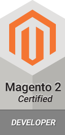 Magento 2 certified developer.